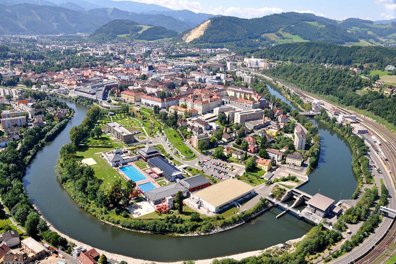 Auszeit Steiraland 1 Mit Privaten Garten Ueberdachter Terrasse Und Parken Λεόμπεν Εξωτερικό φωτογραφία