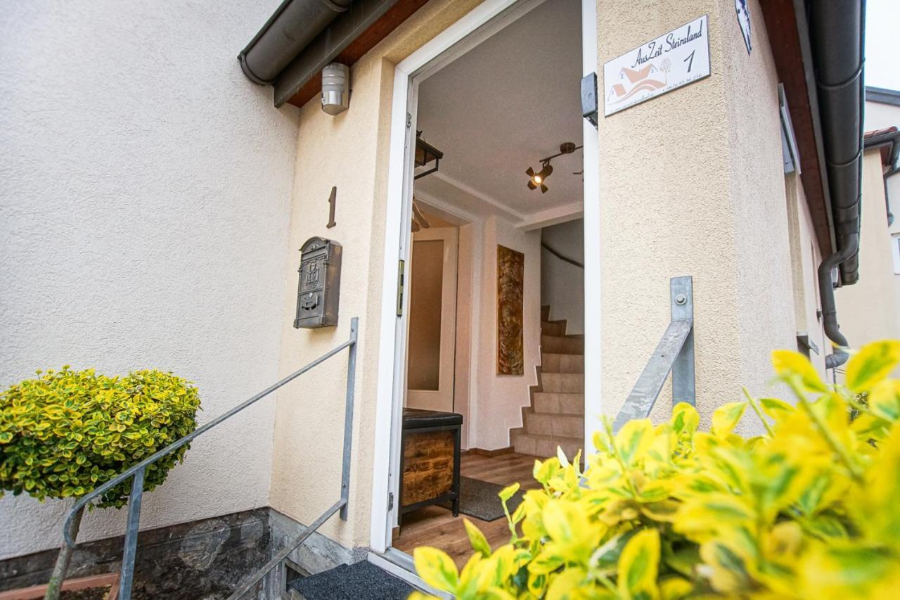 Auszeit Steiraland 1 Mit Privaten Garten Ueberdachter Terrasse Und Parken Λεόμπεν Εξωτερικό φωτογραφία